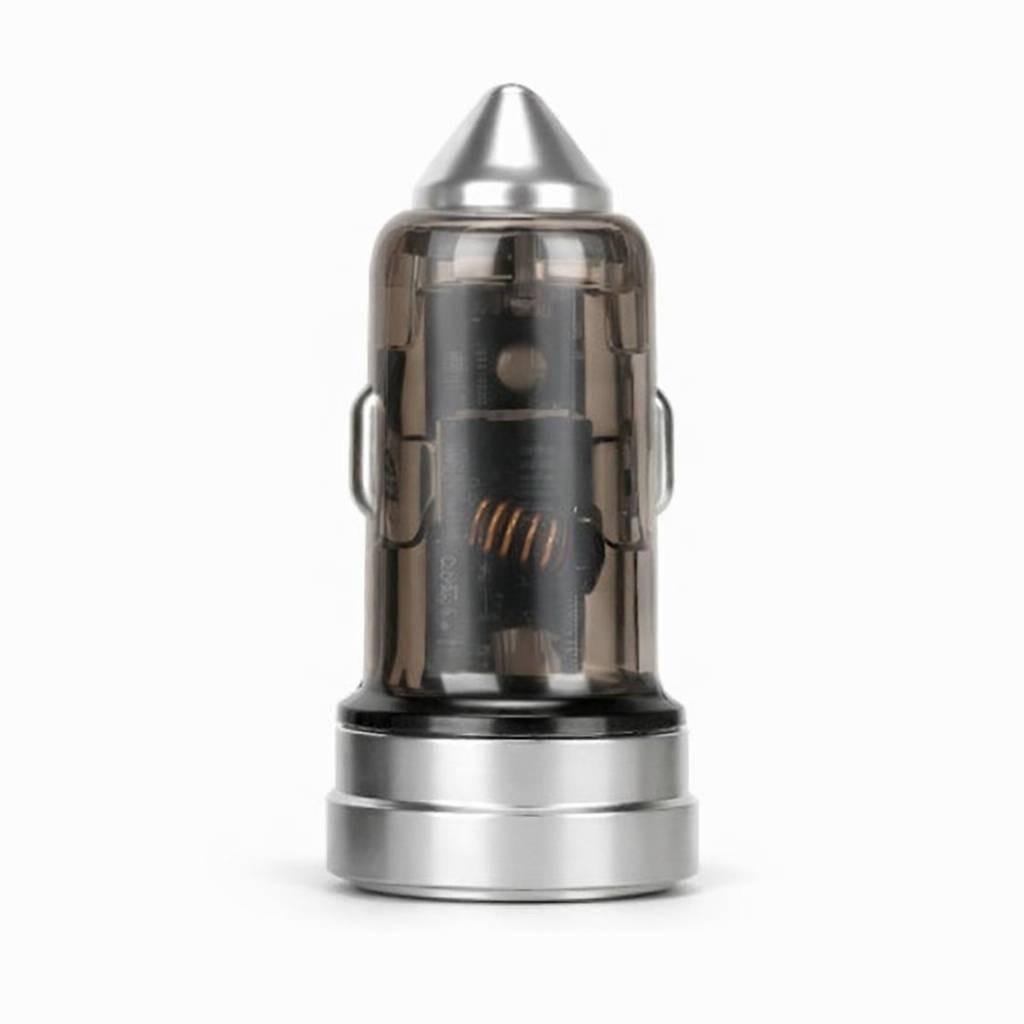 شارژر فندکی 55w مدل YY-C30 (خاکستری)