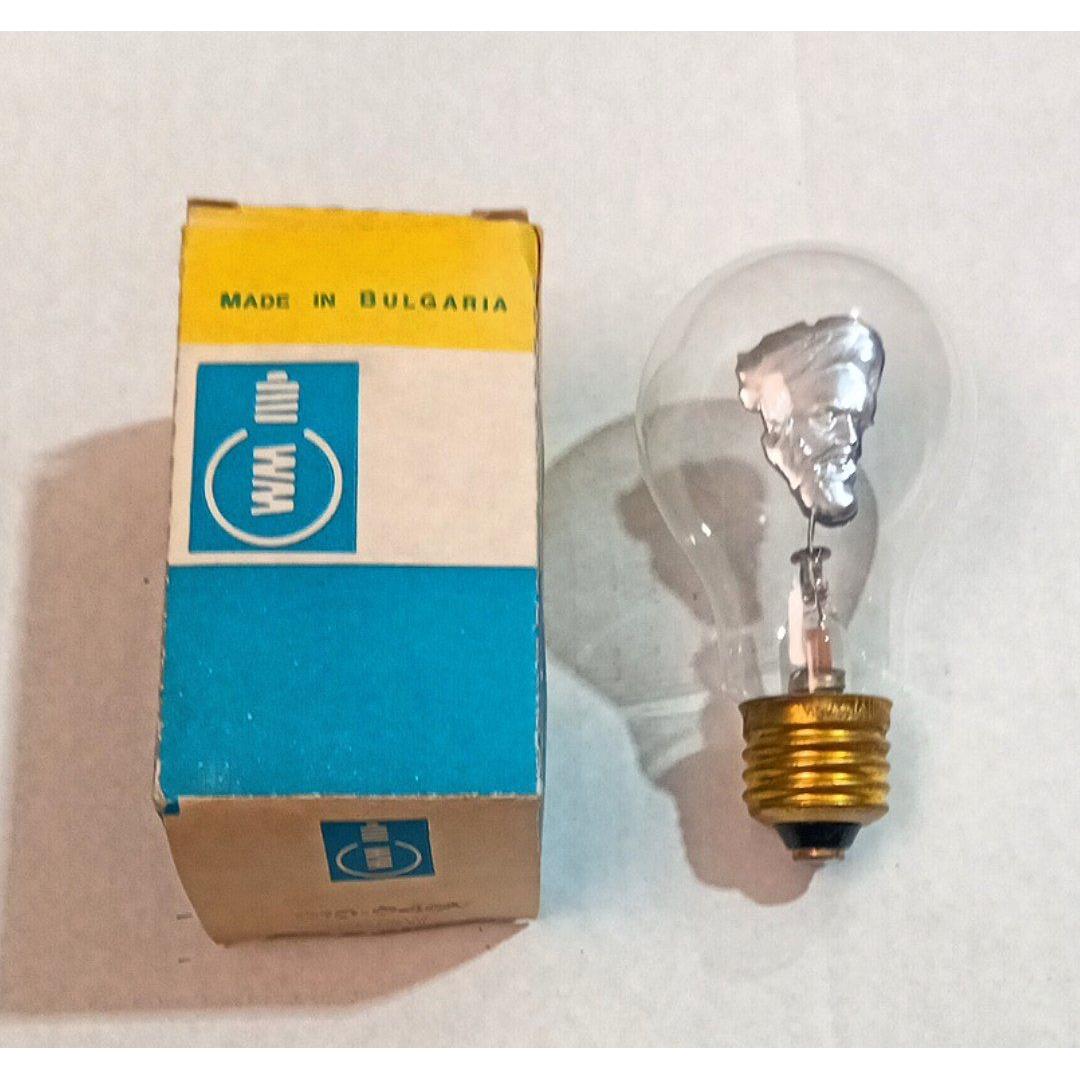 لامپ قدیمی ساخت بلغارستان با تصویر امام خمینی