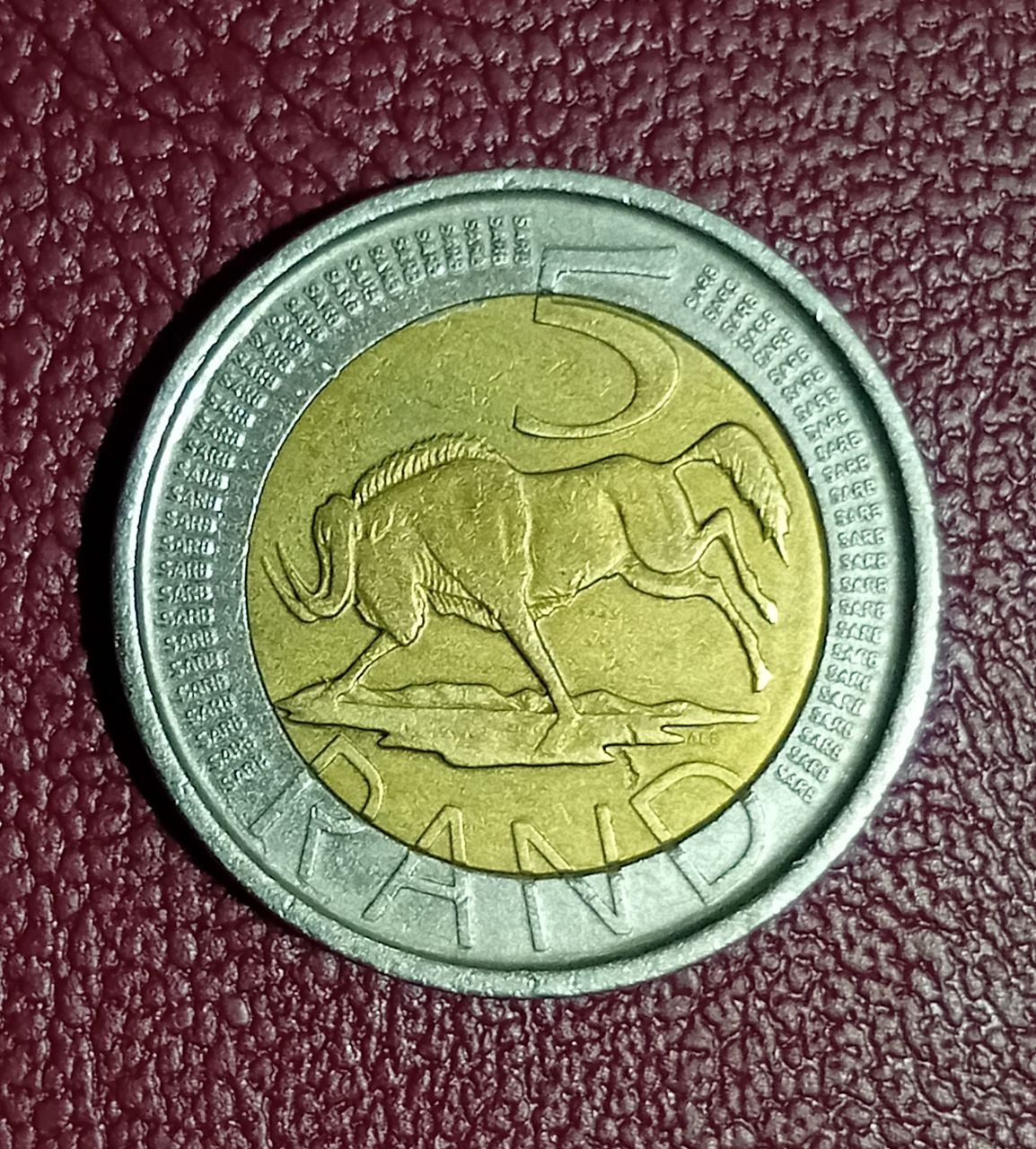 5 راند آفریقا جنوبی سال 2005