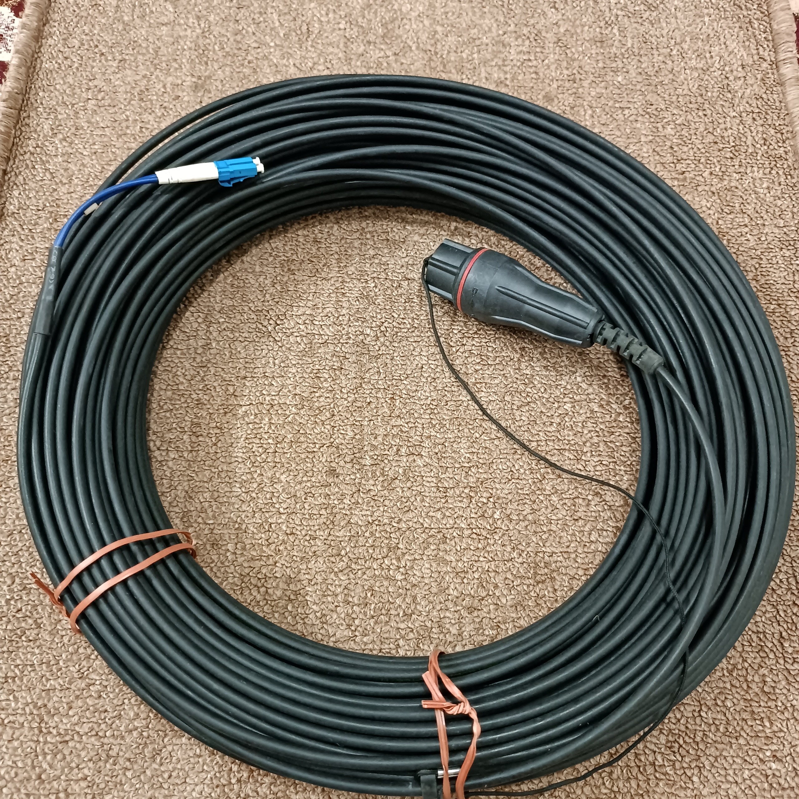 فیبر نوری LC به LC متراژ 70 متری
