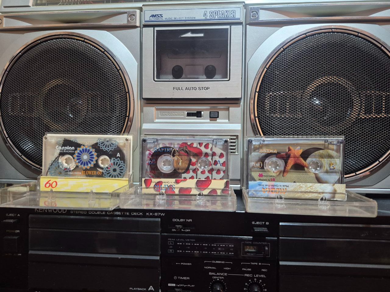 سه عدد کاست قدیمی