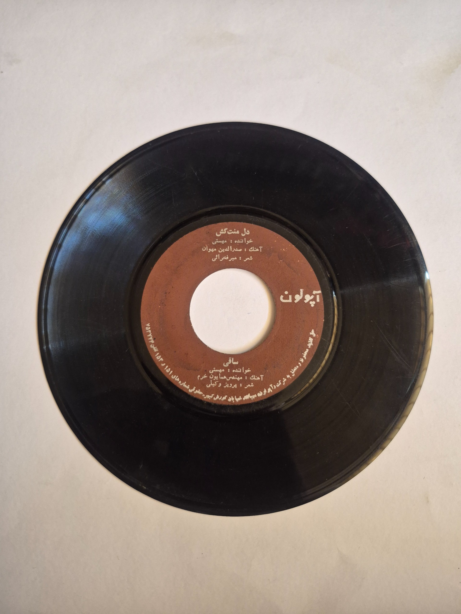 مهستی ساقی و دل منت کش