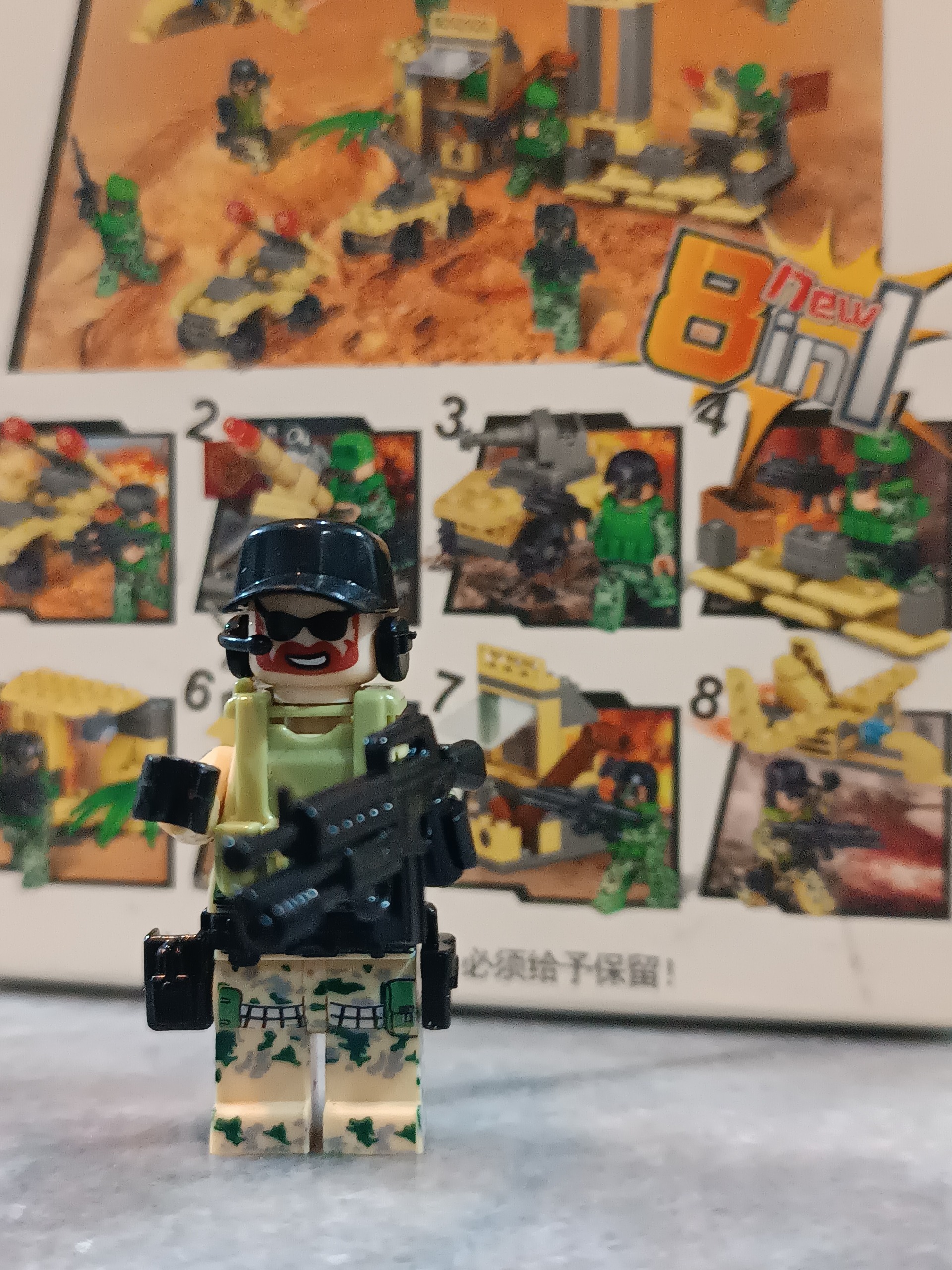 ساختنی لگو طرح SWAT