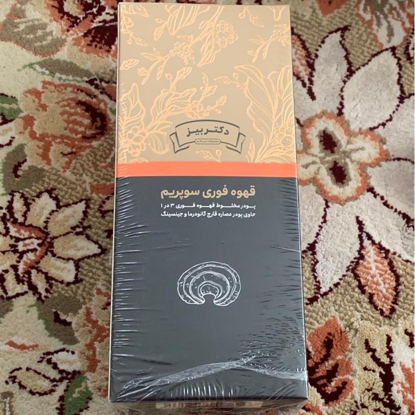 کافه سوپریم با قارچ گانودرما 20 عددی