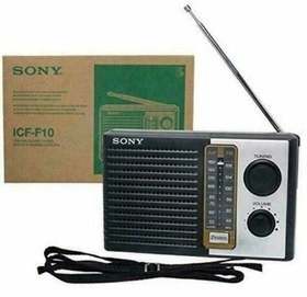 رادیو اورجینال سونی ICF-F10 ترانزیستوری FM/AM