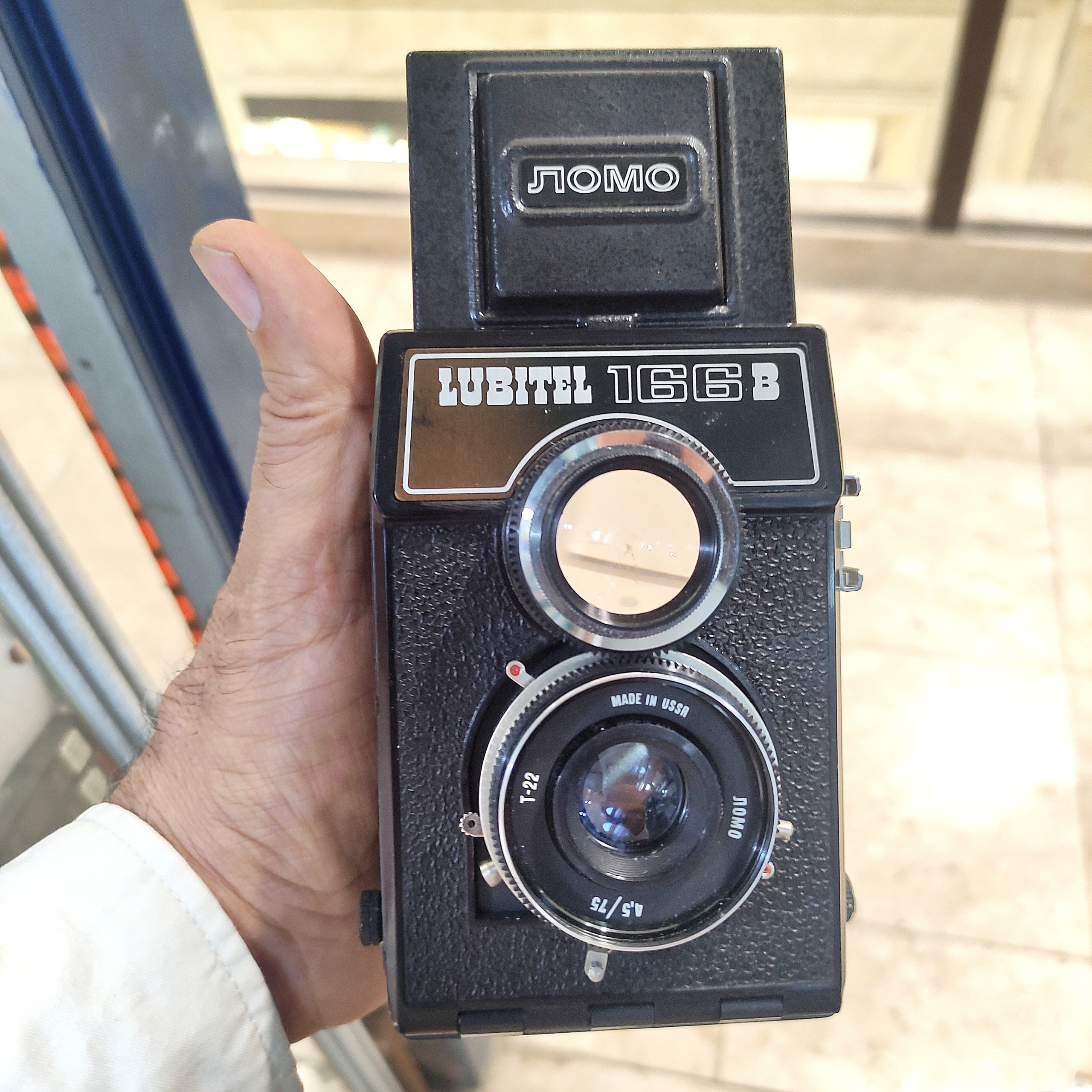 دوربین نگاتیو 120 لوبیتل 166B اتحاد جماهیر شوروی