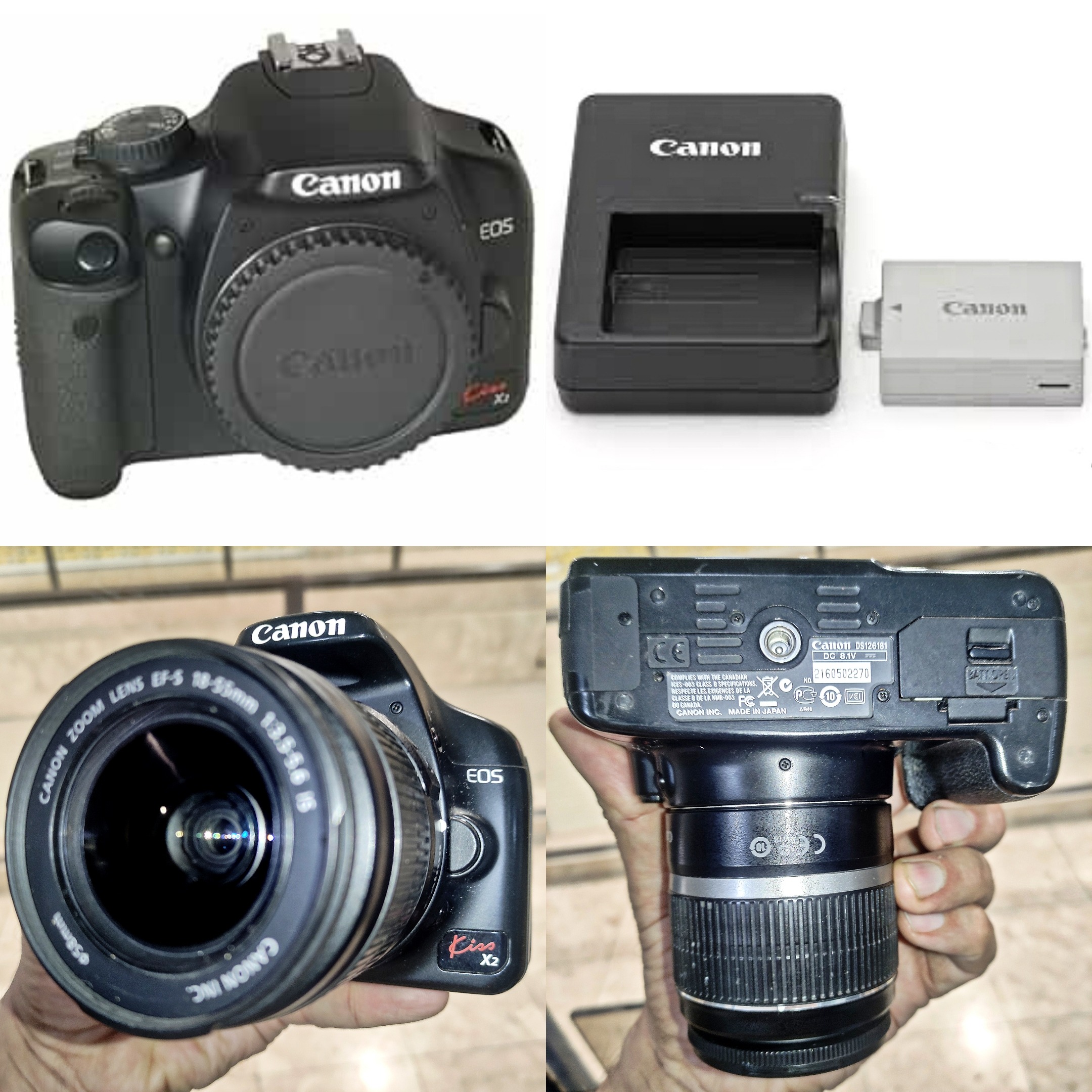 دوربین kees X2 یا Canon EOS 450D