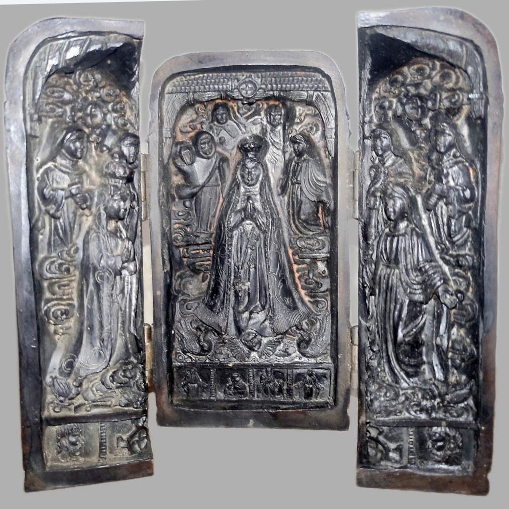 معبد کوچک  باز شونده کندهکاری