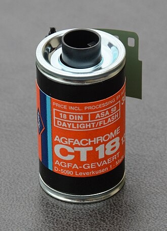 فیلم کروم 35 میلیمتری اسلاید کلاسیک Agfa