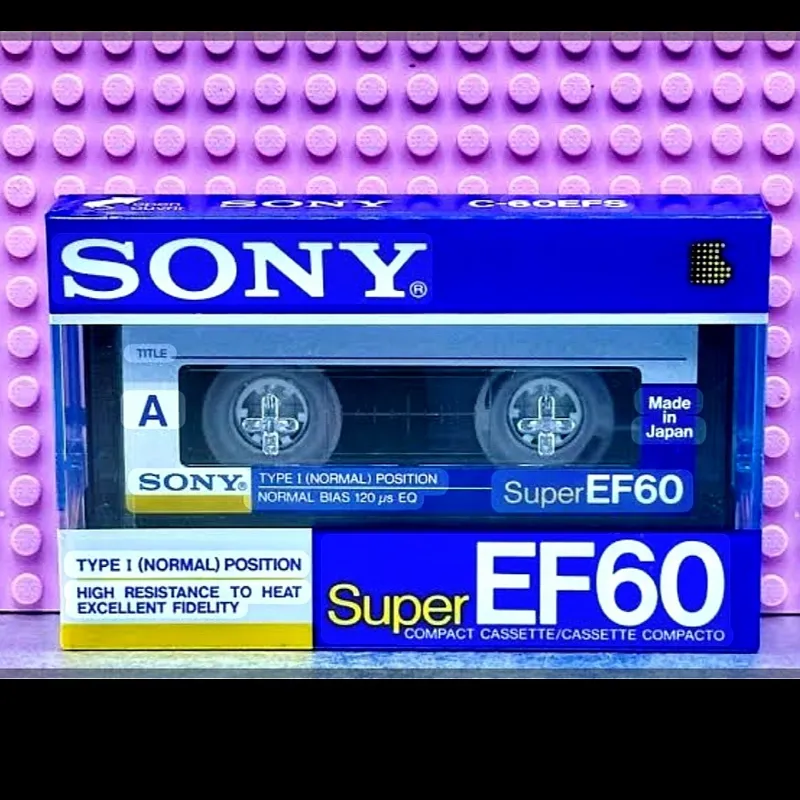 نوار کاست سونی خام 60 SUPER EF ژاپن