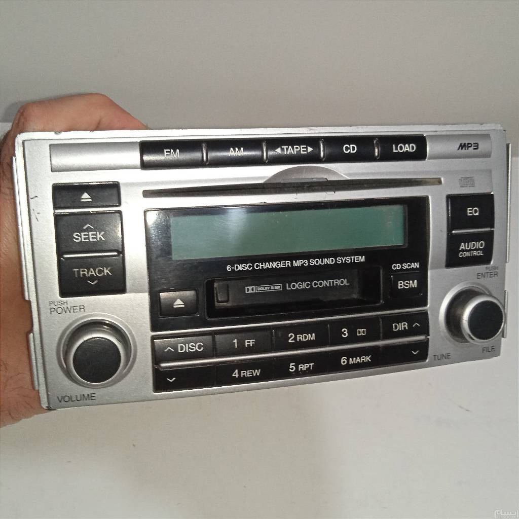 رادیو کاست وDisc MP3 چنجر6