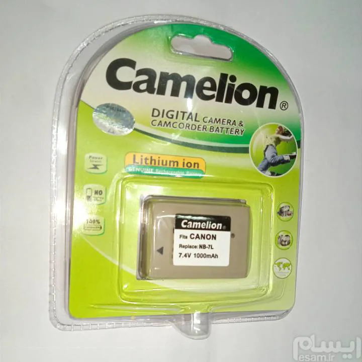 باتری دوربین CANON NB-7L تولید کملیون
