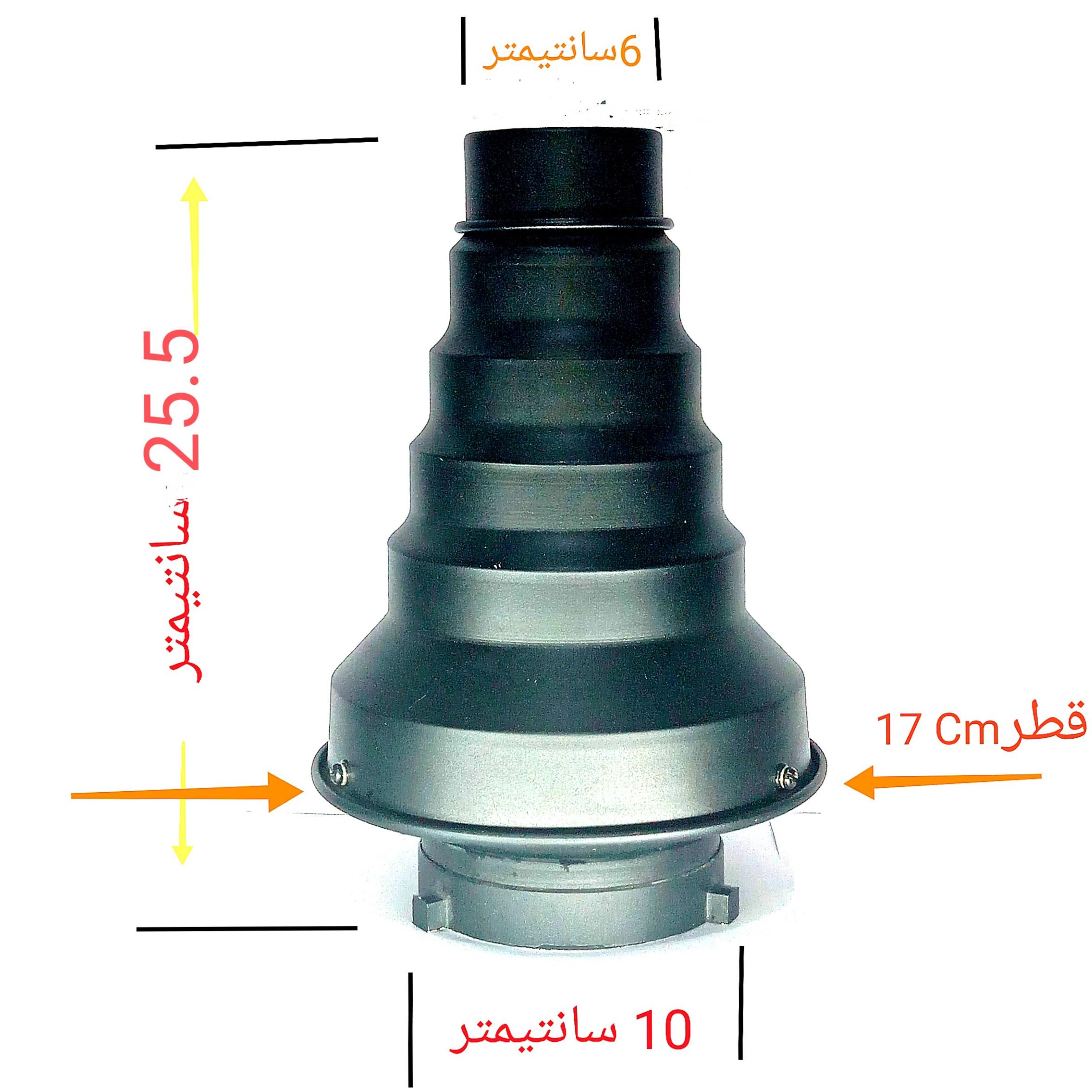 اسنوت استاندارد مخروطی متمرکز کننده نور