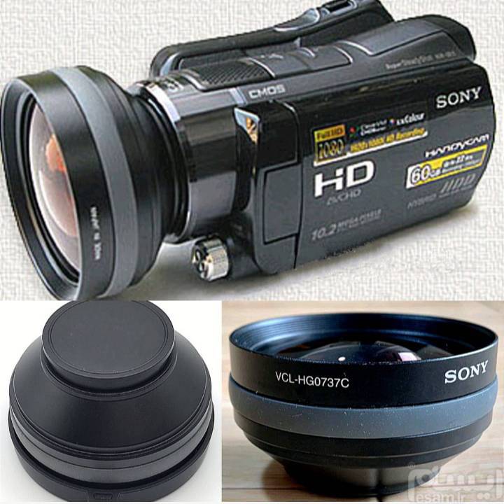 لنز 37mm مبدل واید سونی X0/7 sony vcl-HG0737C