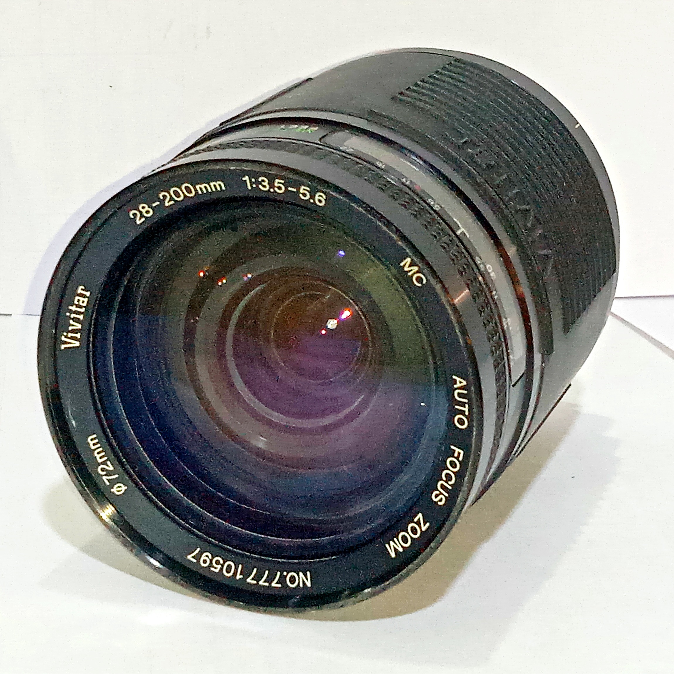 لنز مانت سونی آلفا Vivitar 200mm-28