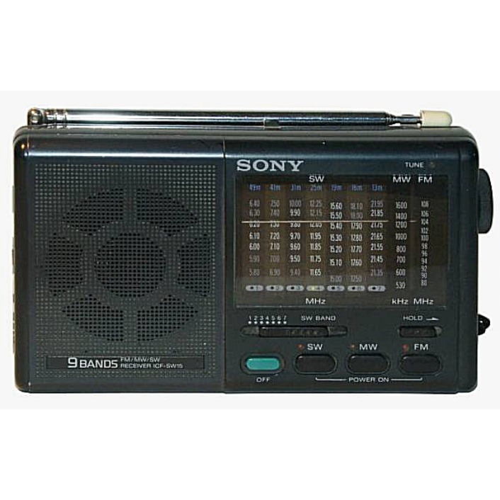 رادیوی 9 باند سونی مدل ICF-SW15 FM/MW/SW