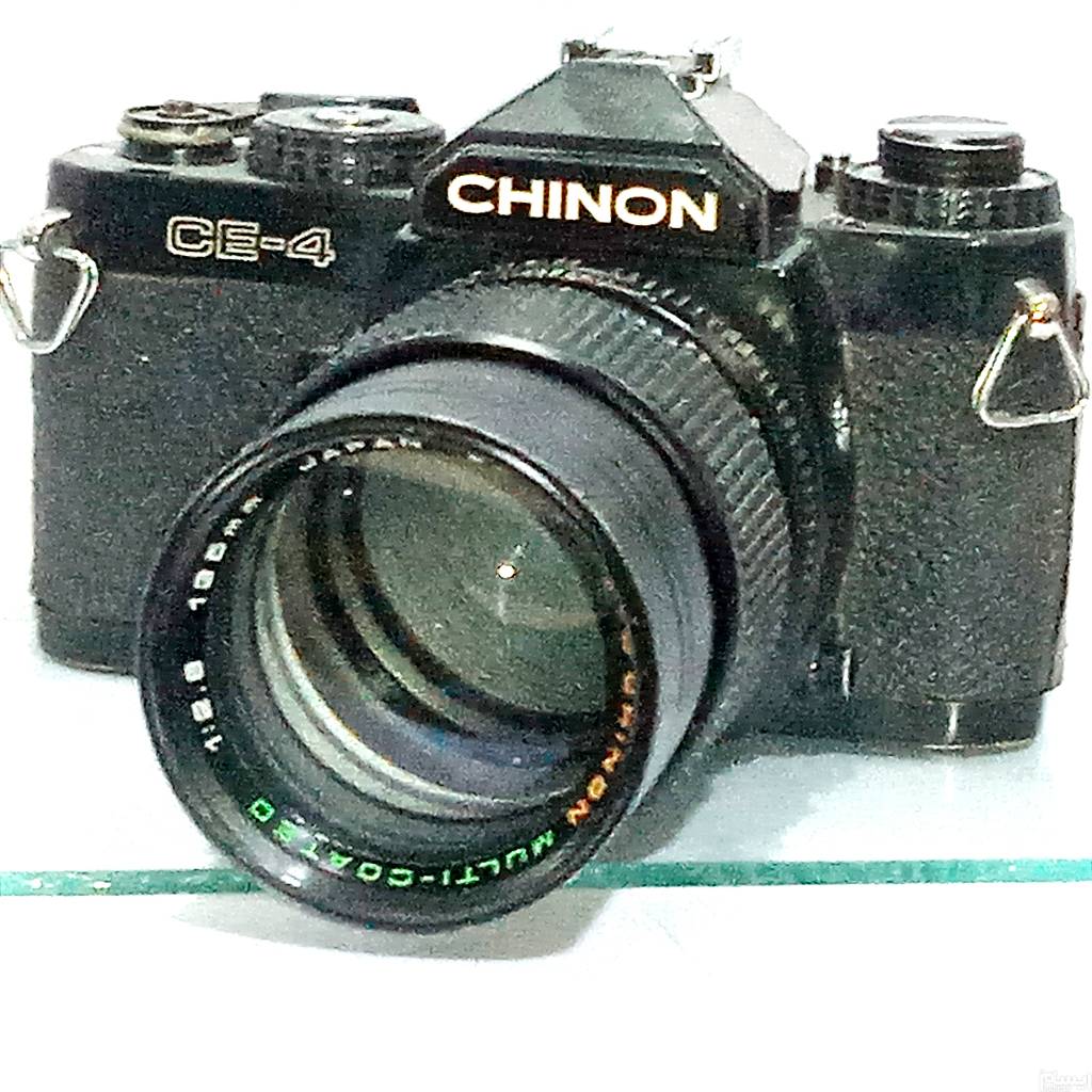 دوربین CHINON CE-4 و لنز 135 F2.8