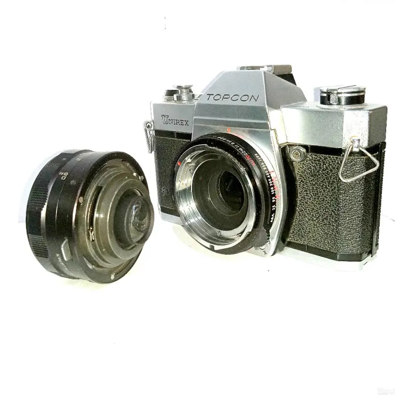 دوربین Topcon Unirex Silver Film SLR 50mm F2