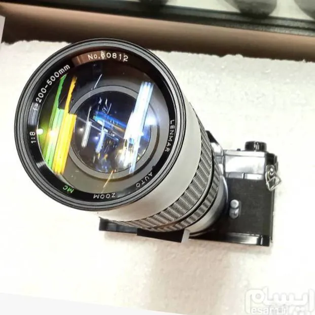 لنز زوم Canon FD 200-500 مارک Lenmar ژاپن