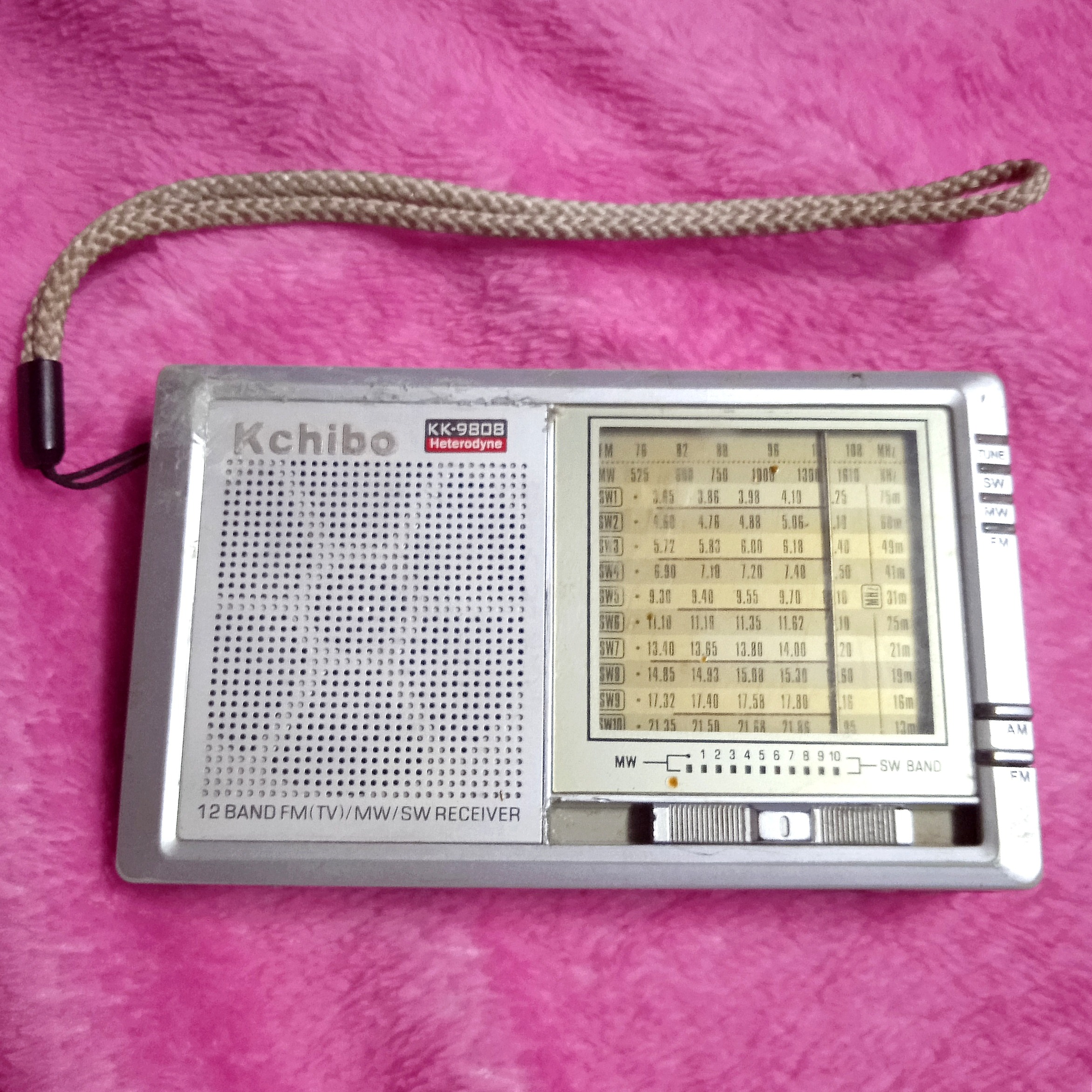 رادیو Kchibo FM/MW/SW- 12 Band