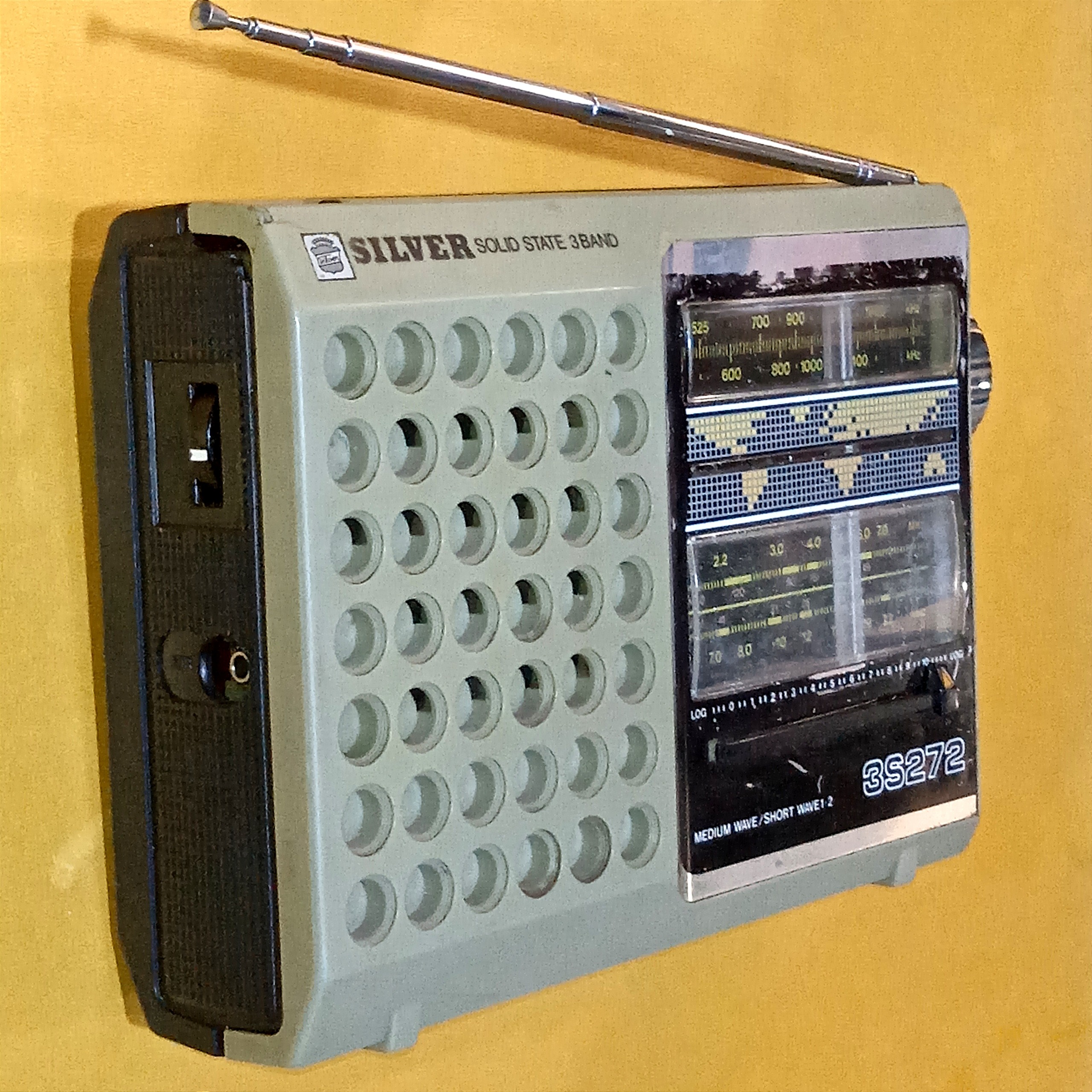 رادیو سیلور3باند MW/SW1/SW2 Band 3S-272