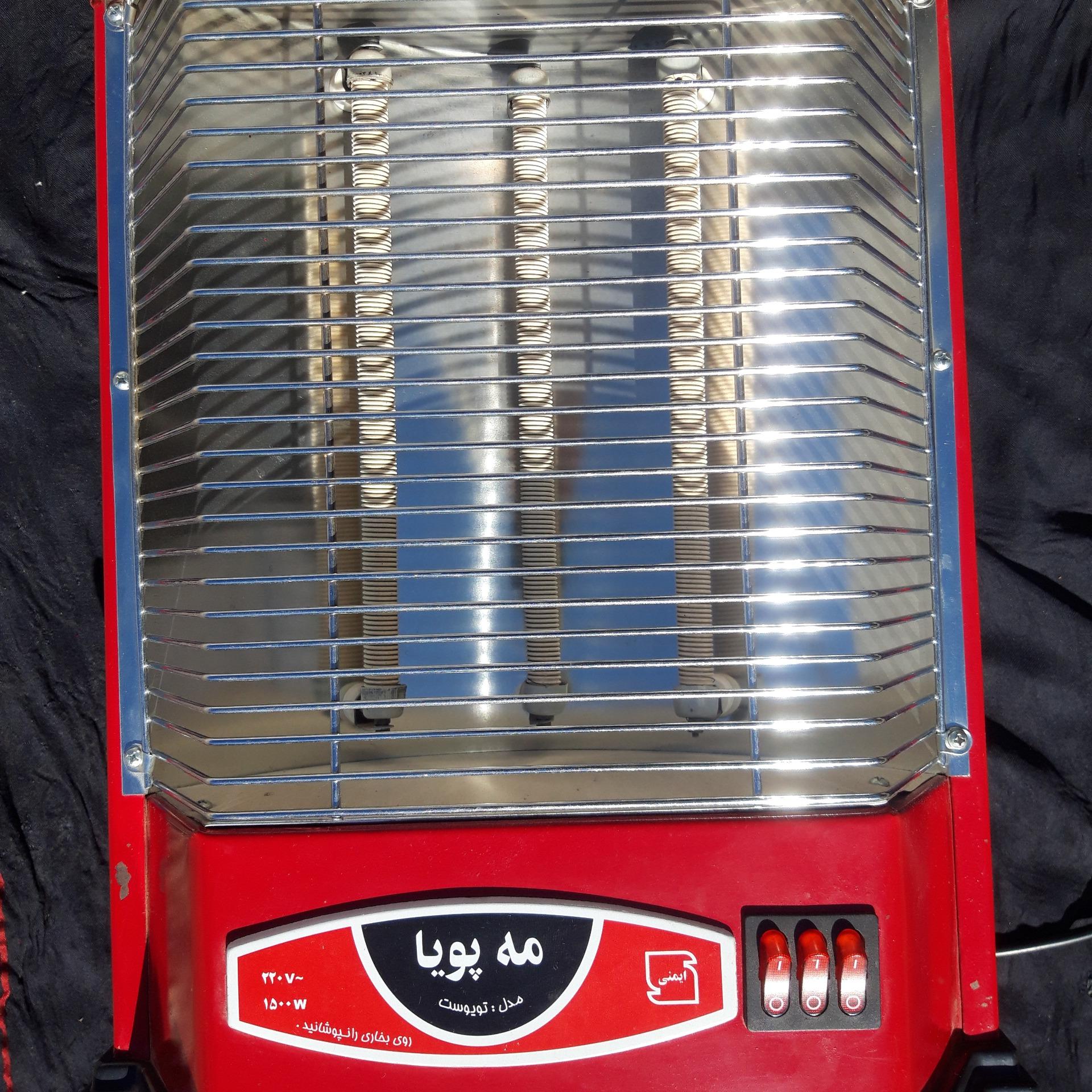 بخاری برقی مه پویا مدل تویوست