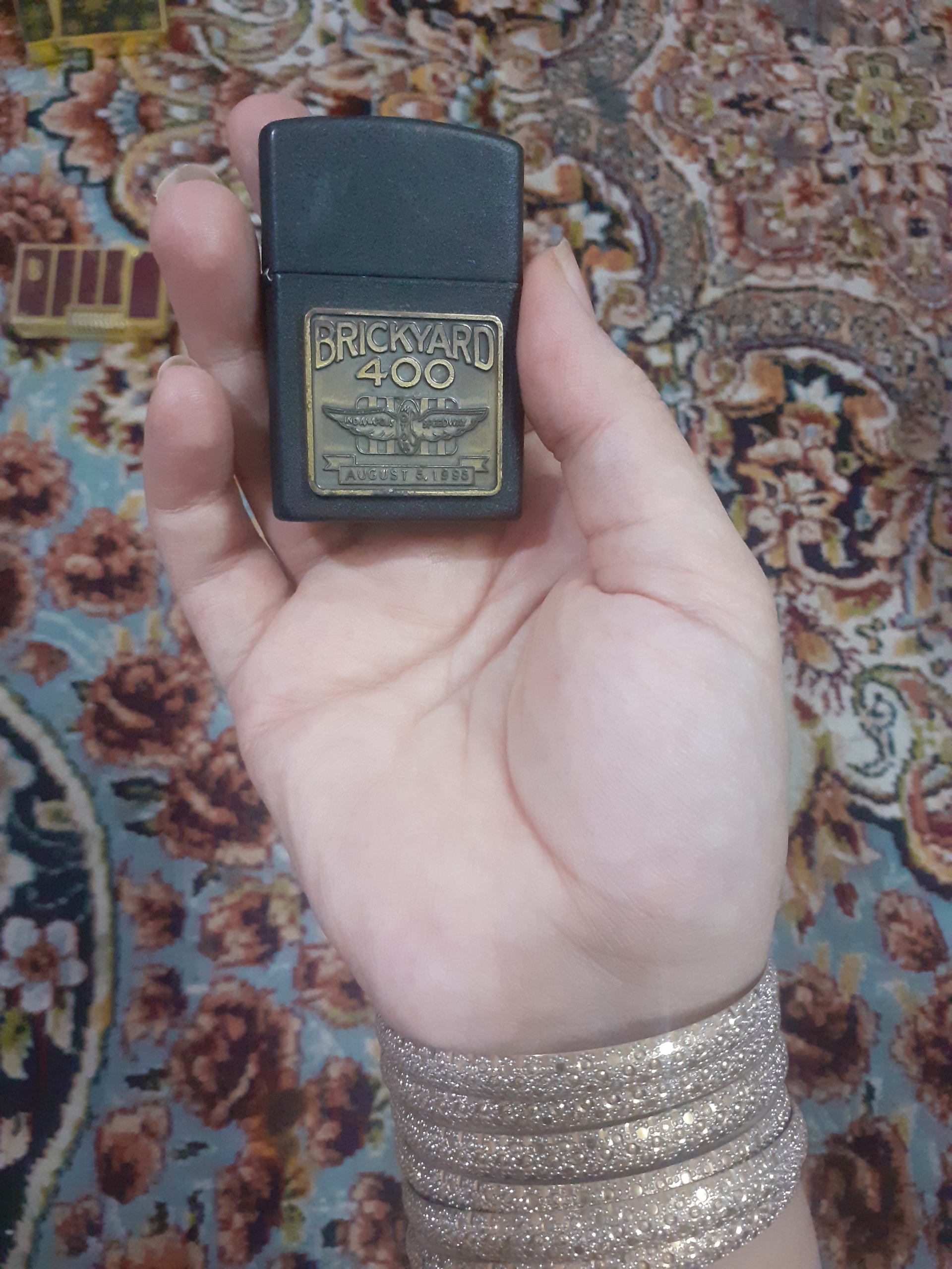 فندک بنزینی واقعازدبادورنگ اسفالتی بیهمتا