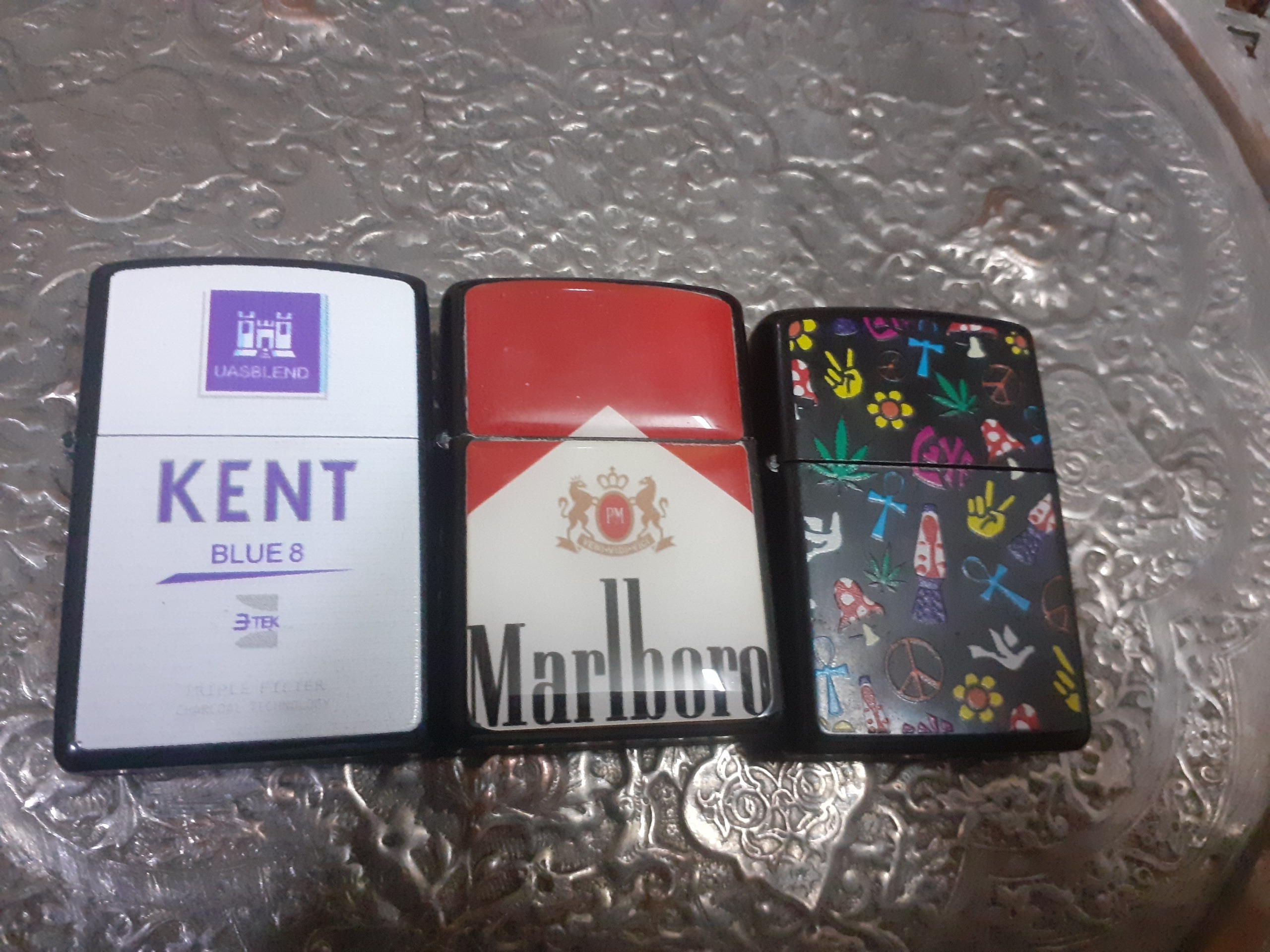 فندک زیپومارک کنت مارمورووطرحهای سنتی