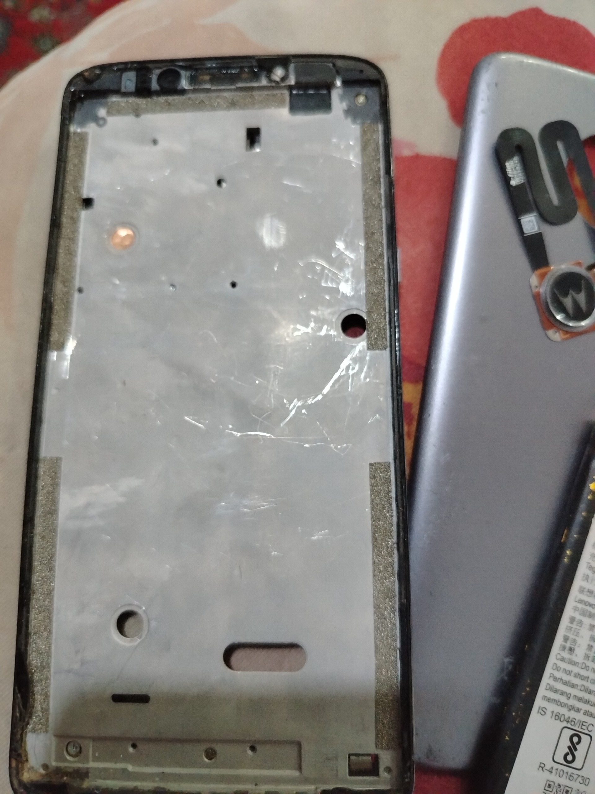 مادر برد سالم گوشی موتو e5 moto