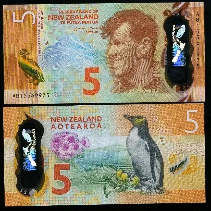 تک بانکی 5 دلار نیوزلند نیوزیلند پلیمری