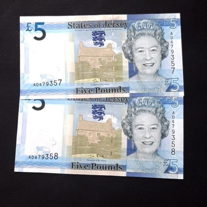 تک بانکی 5 پوند جرسی جرزی ملکه