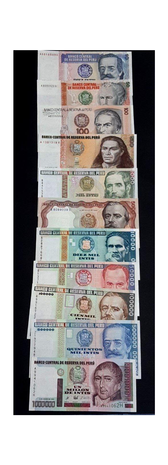 فول ست بانکی 5 تا 1/000/000 اینتیس 1987-1990