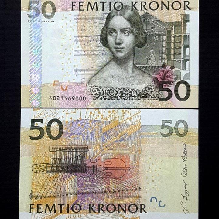 اسنکاس تک بانکی 50 کرون سوئد کمیاب و باارزش