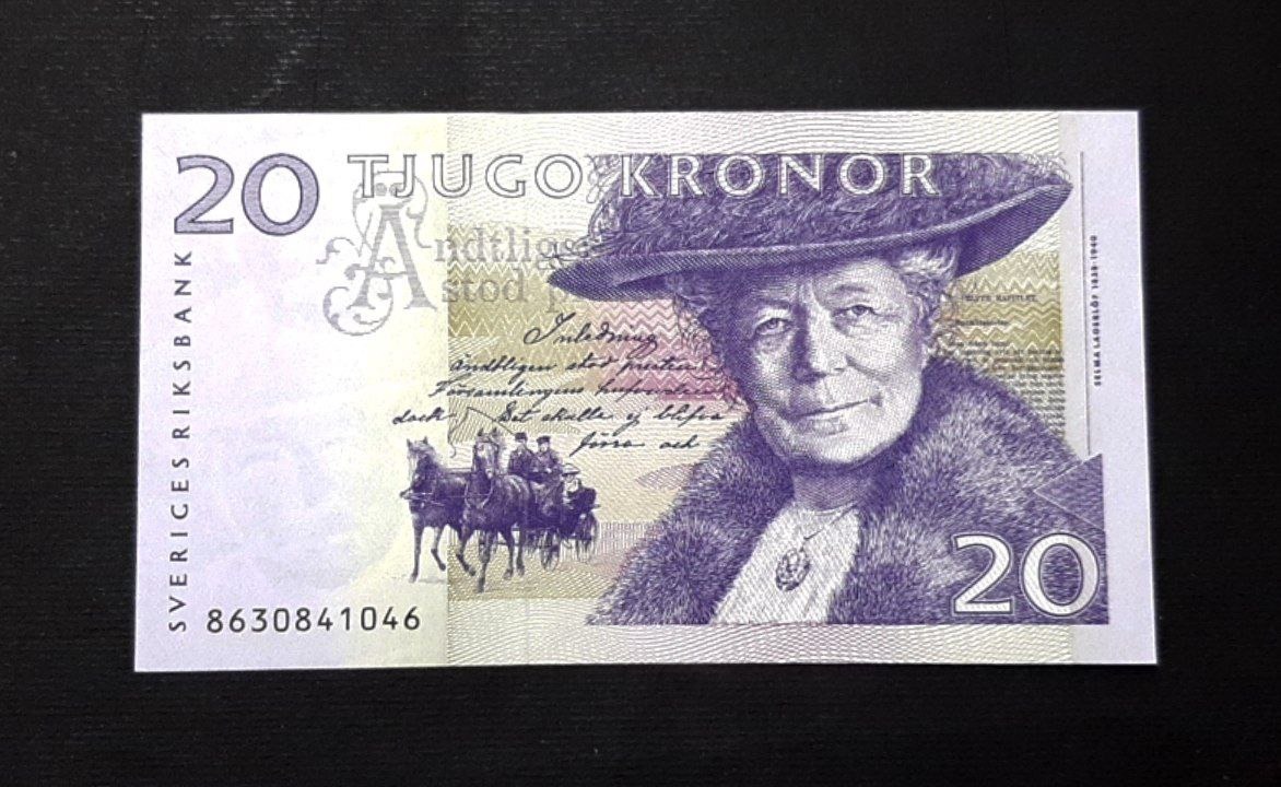 اسنکاس تک بانکی 20 کرون سوئد 2007 کمیاب بزرگ