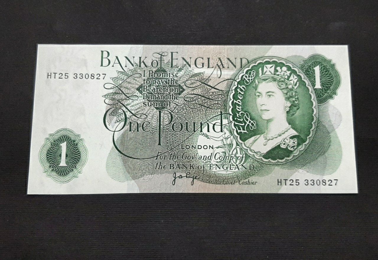 تک بانکی 1 پوند انگلستان انگلیس امضا گوگل ملکه
