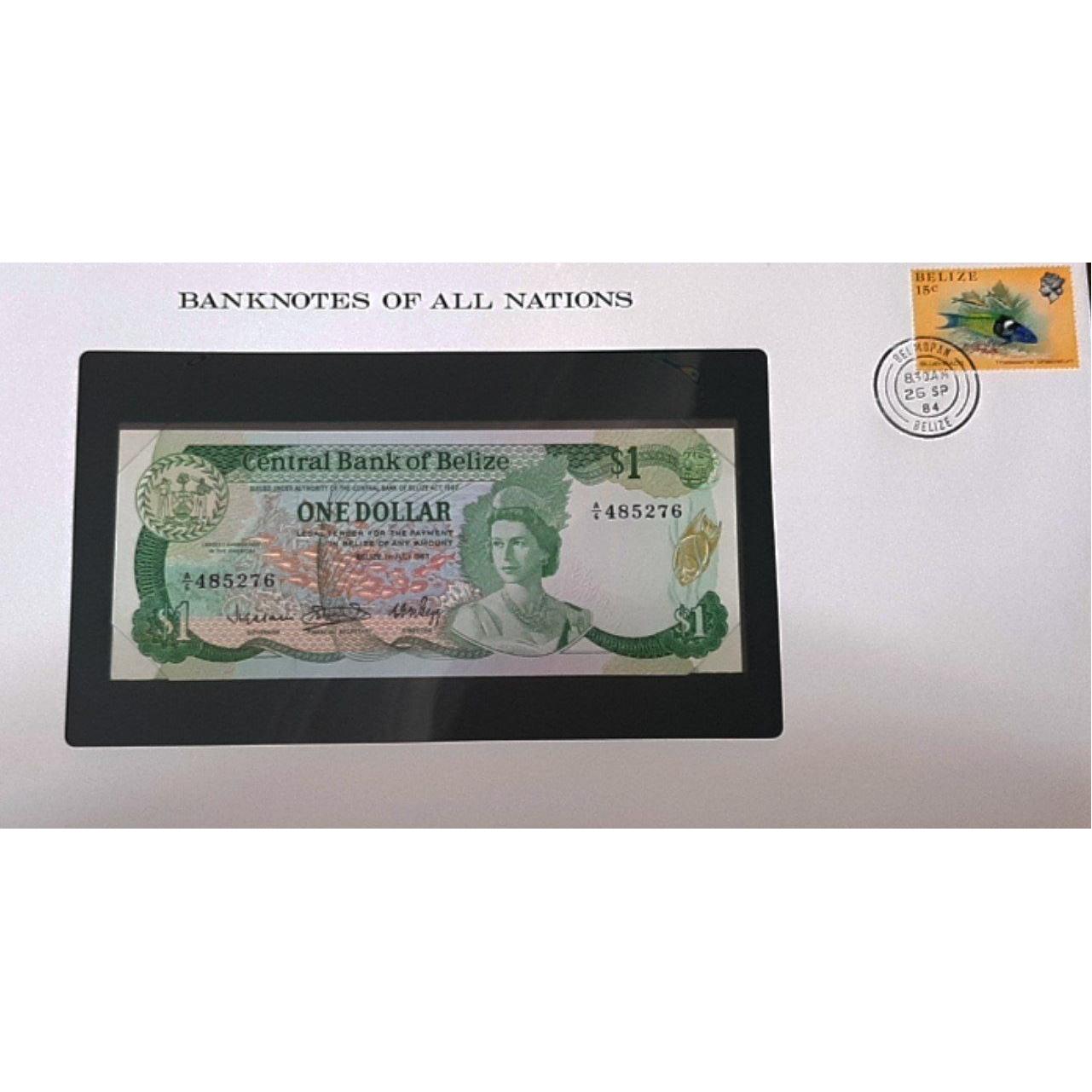 فولدر 1 دلار بلیز 1982 ملکه کمیاب