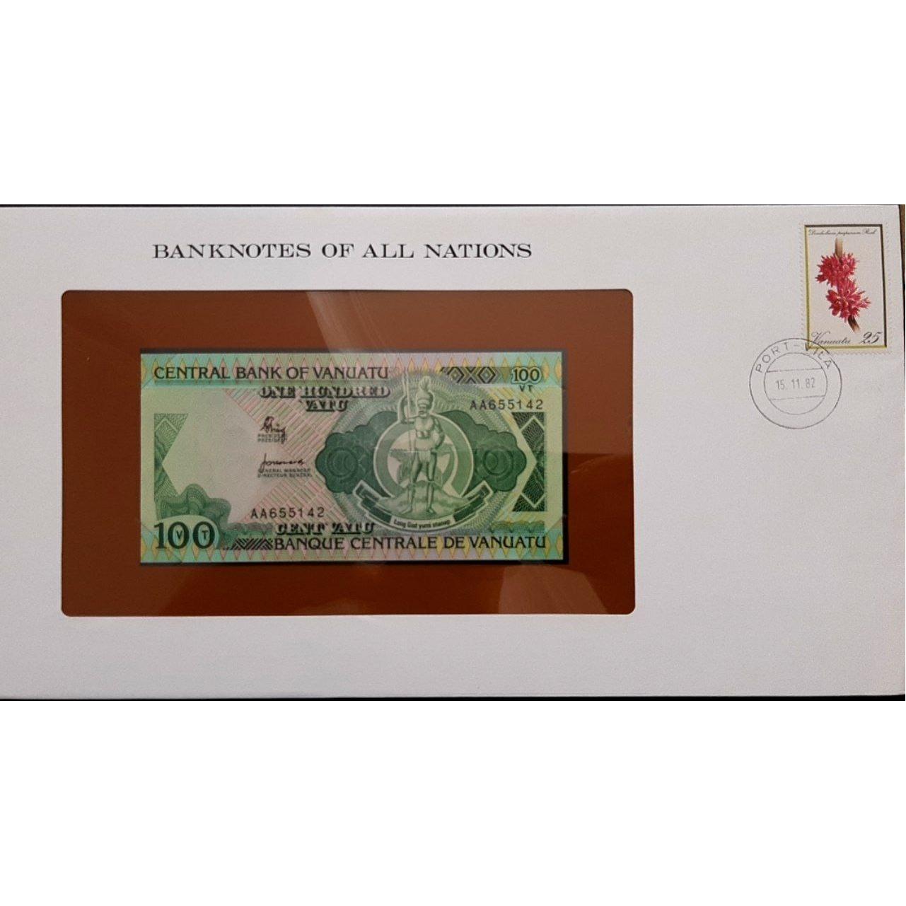 فولدر 100 واتو کشور وان واتو قاره اقیانوسیه 1982