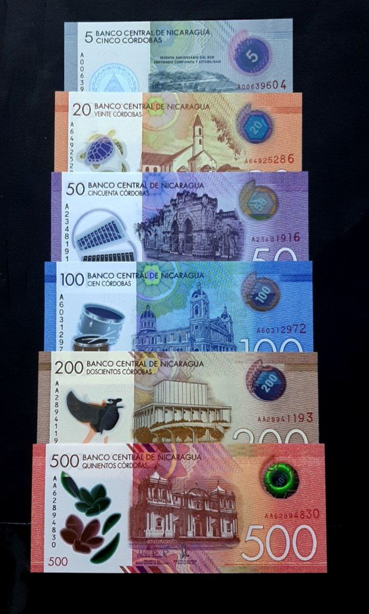 ست تک بانکی 5 تا 500 کوردوبا نیکاراگوئه پلیمری