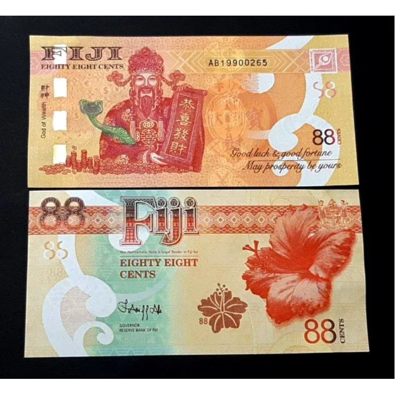 تک بانکی 88 سنت فیجی تصویر خدای ثروت یادبودی