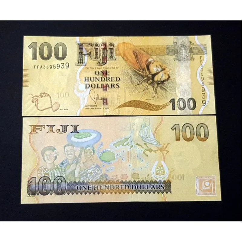 اسکناس تک بانکی 100 دلار فیجی رقم بزرگ ست