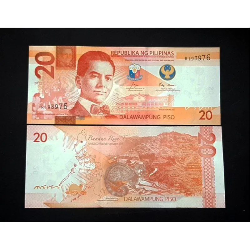 اسکناس تک بانکی 20 پزو فیلیپین 2022