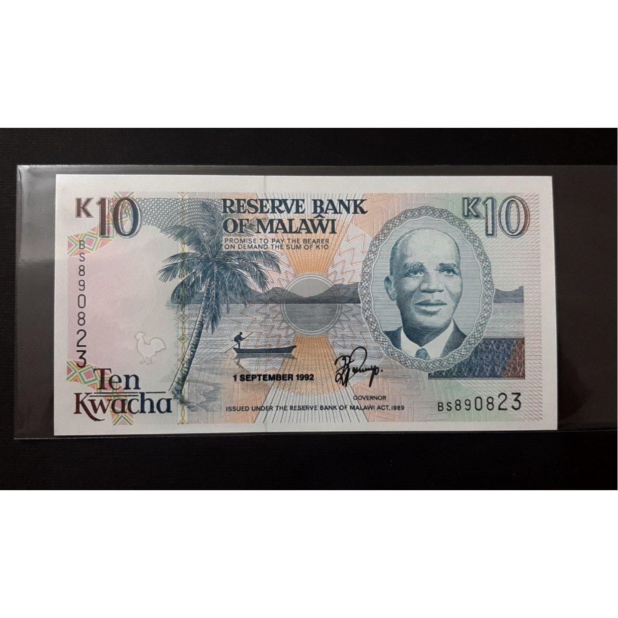 تک بانکی 10 کواچا مالاوی 1989 آفریقا توضیح دارد