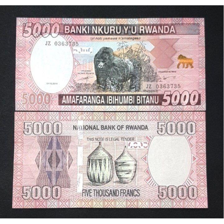 تک بانکی 5000 فرانک رواندا آفریقا 2024 توضیح دارد
