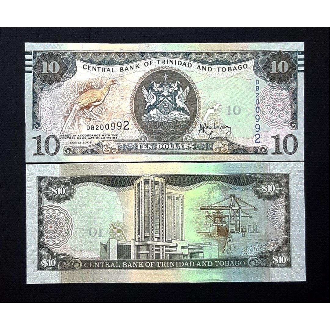 تک بانکی 10 دلار ترینیداد و توباگو 2006 استرالیا