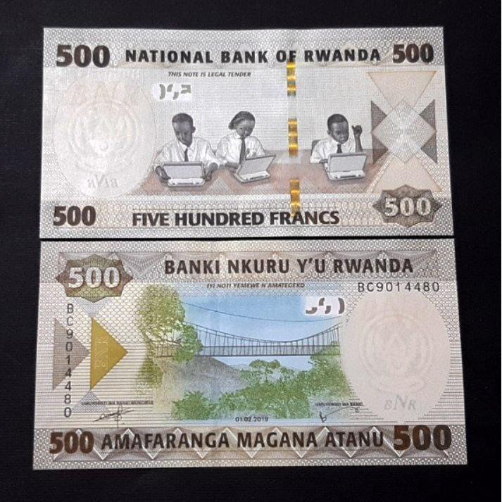 تک بانکی 500 فرانک رواندا 2019 آفریقا سری جدید
