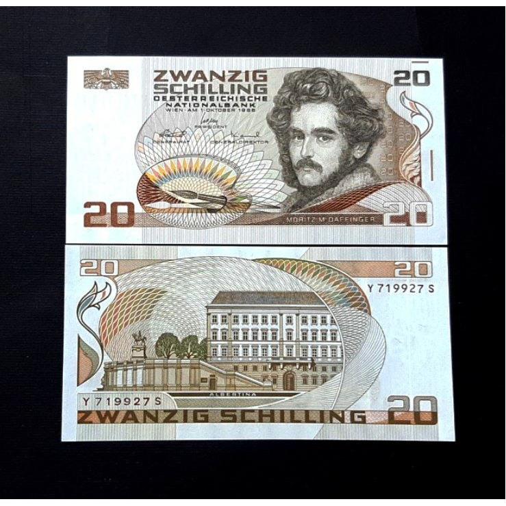 تک بانکی 20 شیلینگ اتریش 1986 اروپا کمیاب
