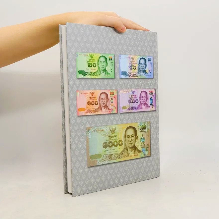 کتاب گلاسه راهنمای اسکناس تایلند 2025 توضیح دارد