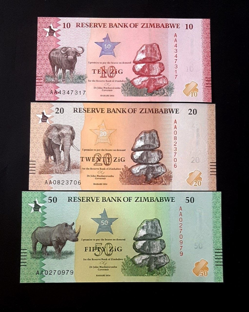 ست بانکی زیمباوه زیمبابوه آفریقا جدید 2026