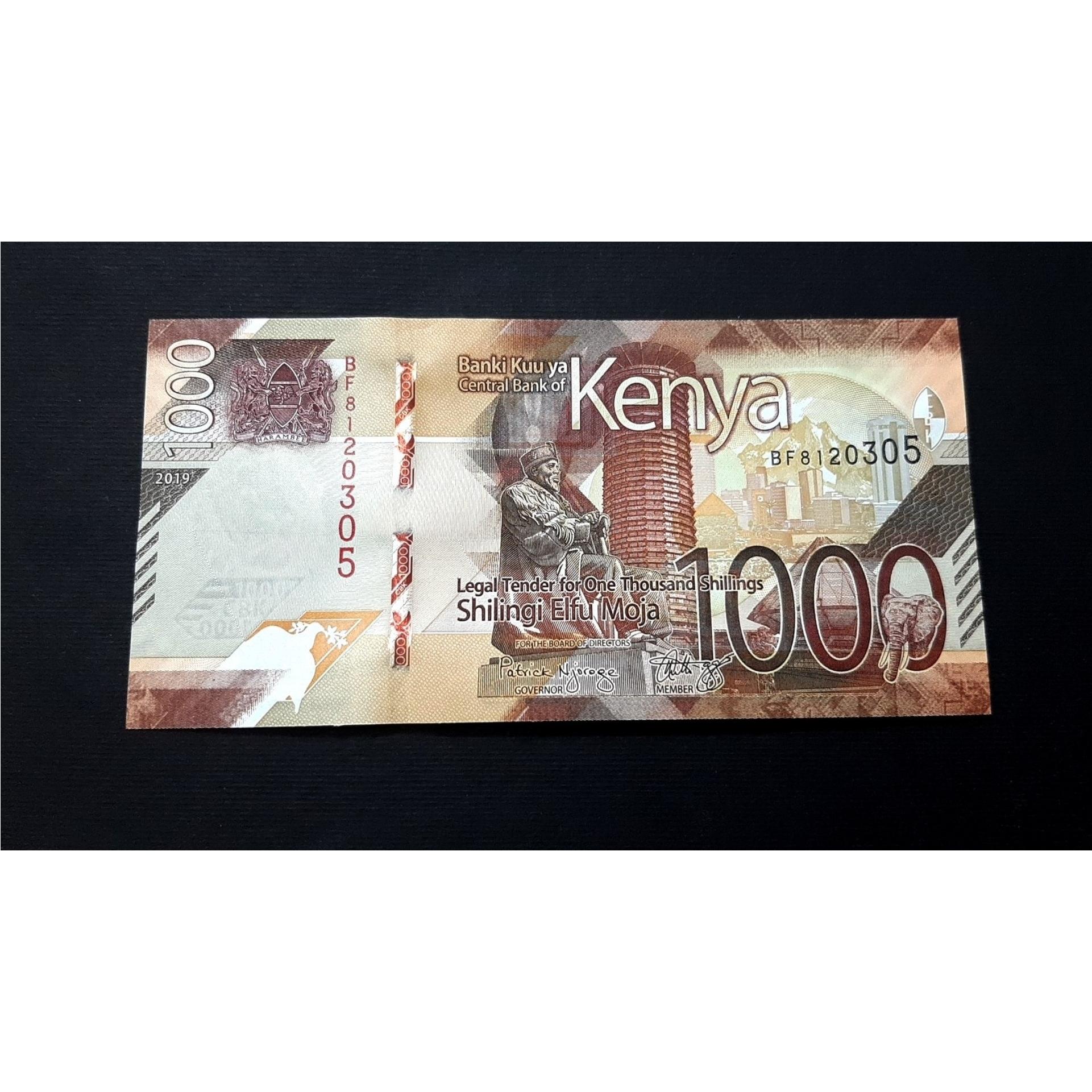 تک بانکی 1000 شیلینگ کنیا آفریقا رقم بزرگ جدید