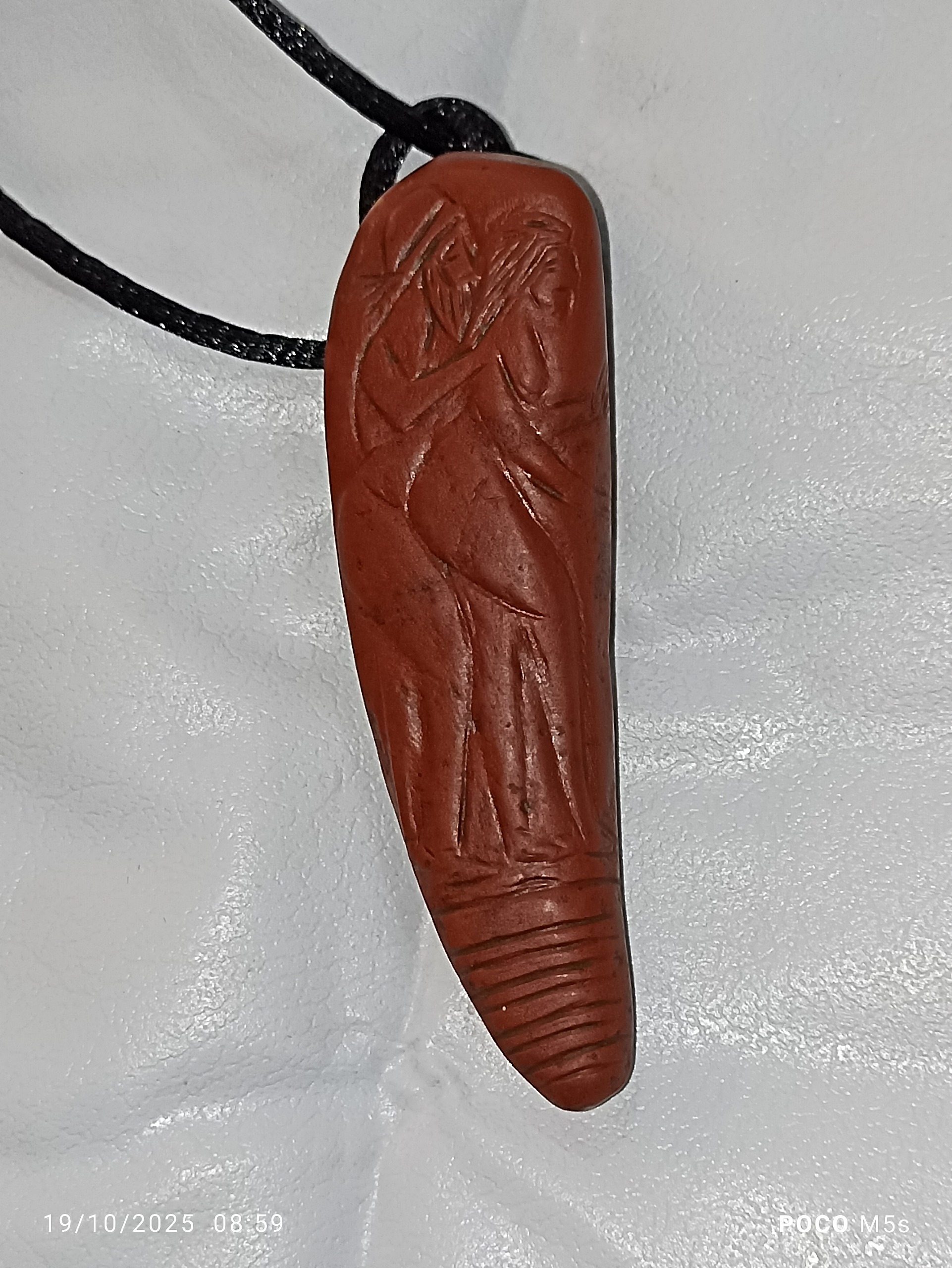 مهره کهنه هبهاب کاملاجامدمنقوش عالی